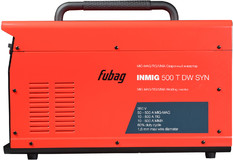 FUBAG Сварочный полуавтомат INMIG 500T DW SYN + DRIVE INMIG DW + Шланг пакет 5м + горелка FB 400 3m 31406.2 INMIG 500T DW SYN + DRIVE INMIG DW + Шланг пакет 5м + FB 400 3m Fubag