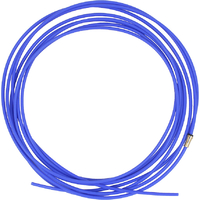 Изображение 7160105 Канал направляющий тефлон (0,6–0,8) 3,5 м синий необходим в сварке типов MIG/MAG для подачи сварочной проволоки к соплу сварного пистолета. Подача  КЕДР