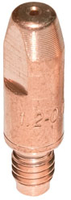 Изображение 8001329 Наконечник CuCrZr М6 Ø1.2 - токоподводящий наконечник предназначен для переноса сварочного тока на проволоку.<br> CuCrZr - наконечник изгото КЕДР