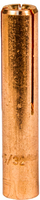 Изображение 8007464 Цанга Ø 4,0 мм (TIG-500 EXPERT) позволяет зафиксировать вольфрамовый электрод при зажиме колпачком в держателе цанги. КЕДР
