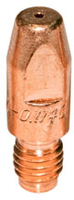 Изображение 8009831 Наконечник E-Cu/Alu М8 Ø1.0 - токоподводящий наконечник предназначен для переноса сварочного тока на проволоку.<br> E-Cu/Alu - наконечник изго КЕДР