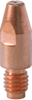 Изображение 8018901 Наконечник E-Cu Expert М8 Ø1.0 - токоподводящий наконечник предназначен для переноса сварочного тока на проволоку.<br> E-Cu - наконечник изгот КЕДР